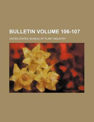 Book cover for Bulletin Volume 106-107