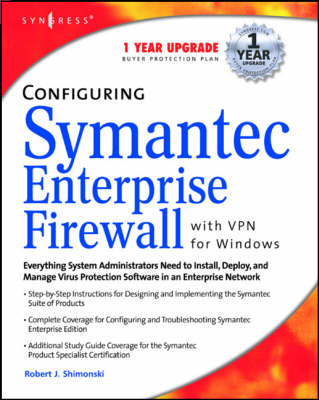 Book cover for Configuring Symantec Enterprise Firewall with Vpn for Windows