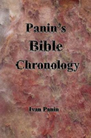 Cover of Panin's Bible Chronology