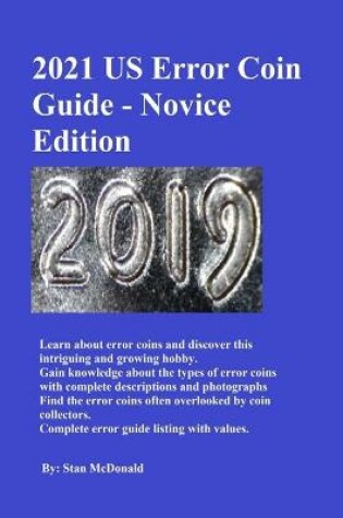 Cover of 2021 US Error Coin Guide - Novice Edition