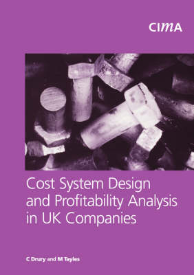 Book cover for Cost System Design and Profitabillity Analysis in UK Companies