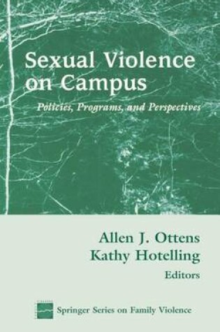 Cover of Sexual Violence on Campus