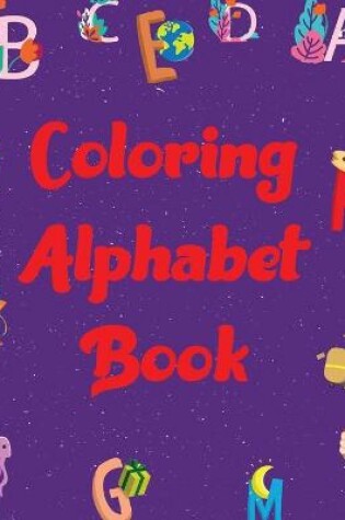 Cover of coloring alphabet book