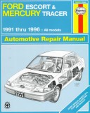Book cover for Ford Escort and Mercury Tracer (1991-1996) Automotive Repair Manual