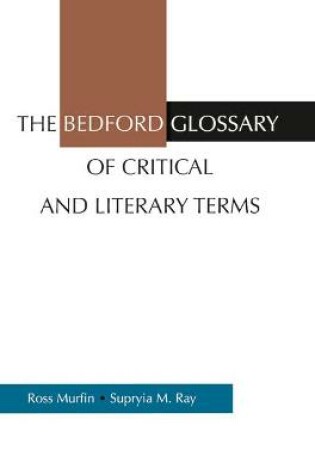 Cover of Glossary of Literary Terms