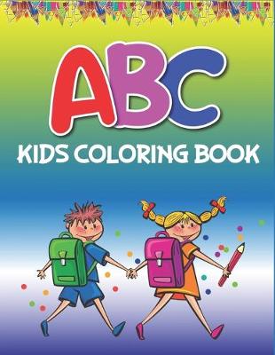 Book cover for ABC Kids Coloring Book