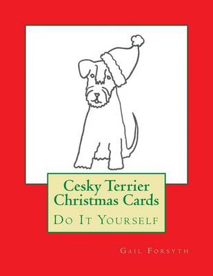 Book cover for Cesky Terrier Christmas Cards