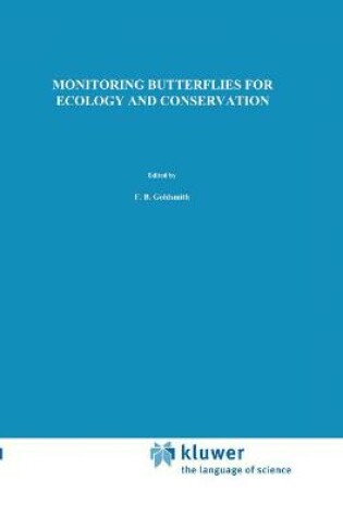 Cover of Monitoring Butterflies for Ecology and Conservation