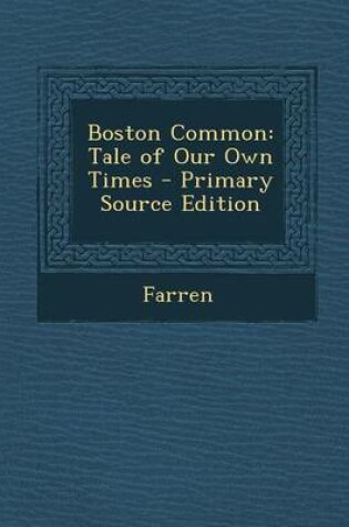 Cover of Boston Common