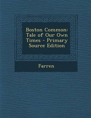 Book cover for Boston Common