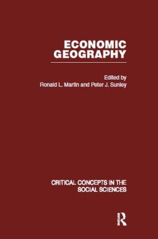 Cover of Economic Geography