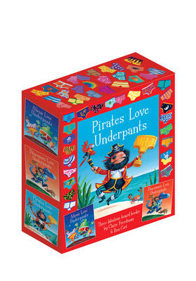 Book cover for The Underpants Board Book slipcase