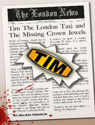 Book cover for Tim the London Taxi and The Missing Crown Jewels