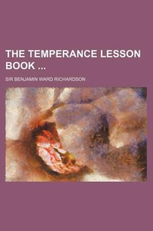 Cover of The Temperance Lesson Book