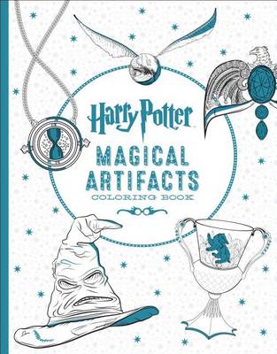 Book cover for Harry Potter Artifacts Coloring Book