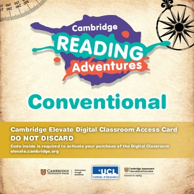 Book cover for Cambridge Reading Adventures Pathfinders to Voyagers Conventional Digital Classroom Access Card (1 Year Site Licence)