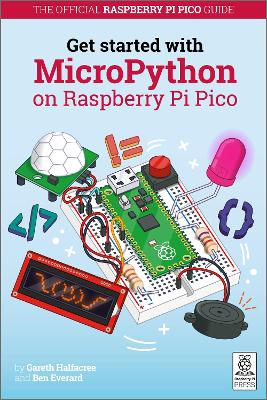 Book cover for Get Started with MicroPython on Raspberry Pi Pico