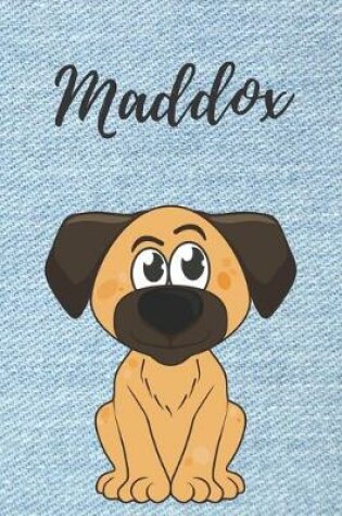 Cover of Maddox Notizbuch Hunde / Malbuch / Tagebuch / Journal / DIN A5 / Geschenk