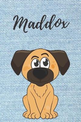 Book cover for Maddox Notizbuch Hunde / Malbuch / Tagebuch / Journal / DIN A5 / Geschenk