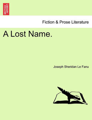 Book cover for A Lost Name, Vol III of III