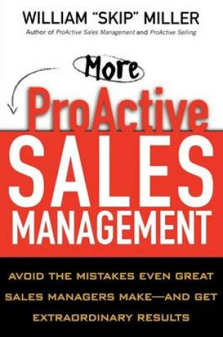 Cover of More Proactive Sales Management