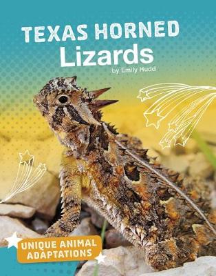 Book cover for Unique Animal Adaptations Texas Horned Lizards