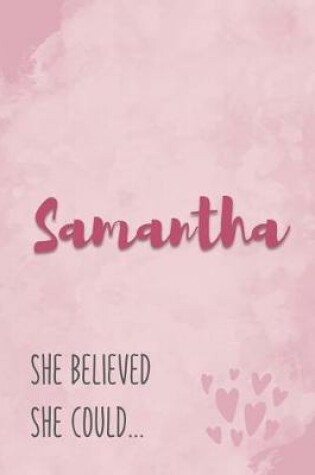 Cover of Samantha She Believe She Could