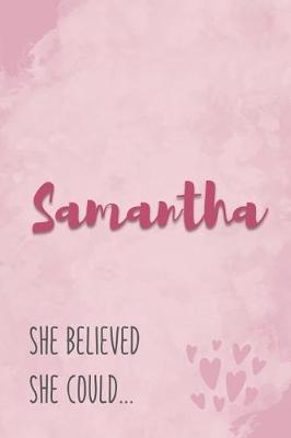 Book cover for Samantha She Believe She Could
