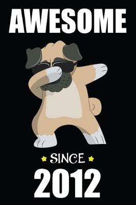Book cover for 7th Birthday Dabbing Pug