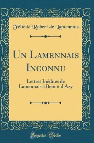 Cover of Un Lamennais Inconnu