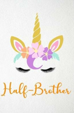 Cover of Half-Brother A5 Lined Notebook 110 Pages