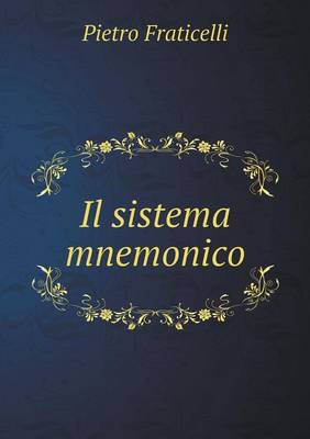 Book cover for Il sistema mnemonico