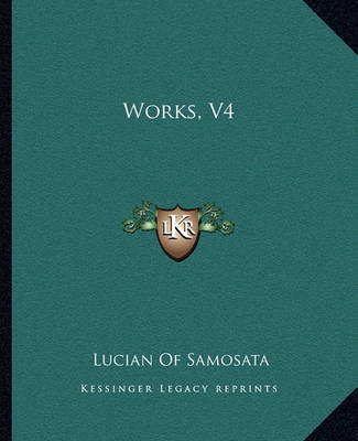 Book cover for Works, V4