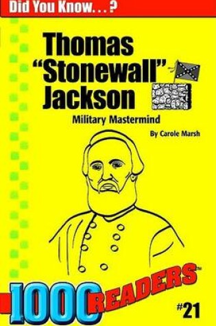 Cover of Thomas 'Stonewall' Jackson