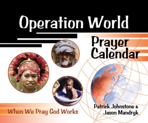 Book cover for Operation World: Prayer Calendar (6th Edition 2001 Update)