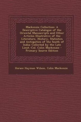 Cover of MacKenzie Collection