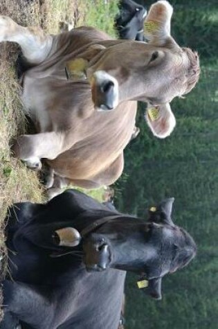 Cover of A Pair of Cool Cows with Cow Bells Journal