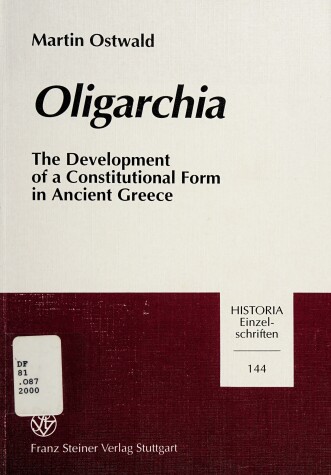 Cover of Oligarchia