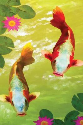 Book cover for Twin Koi Carp Journal