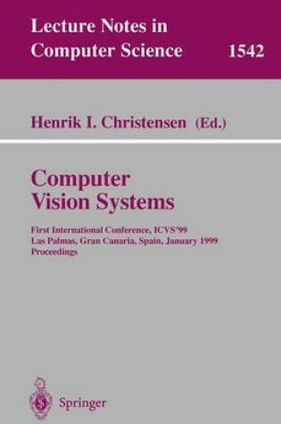 Cover of Computer Vision Systems