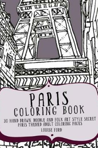 Cover of Paris Coloring Book