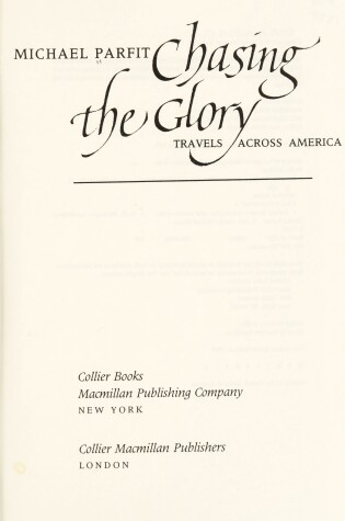 Cover of Chasing the Glory