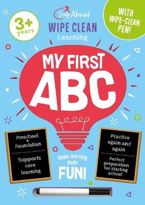 Book cover for Leap Ahead Wipe-Clean Learning: My First ABC