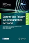 Book cover for Security and Privacy in Communication Networks