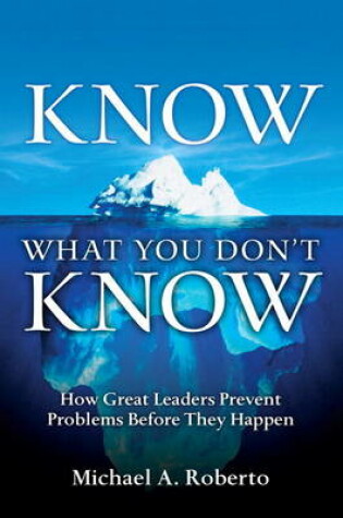 Cover of Know What You Don't Know
