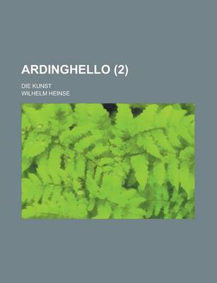 Book cover for Ardinghello; Die Kunst (2)