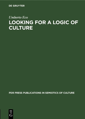 Book cover for Looking for a Logic of Culture