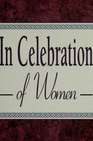 Cover of In Celebration of Women