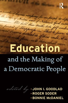 Book cover for Education and the Making of a Democratic People