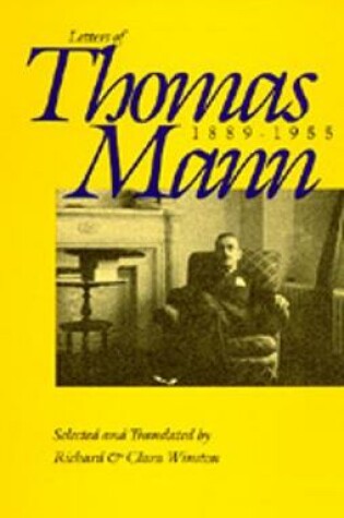 Cover of The Letters of Thomas Mann, 1889-1955